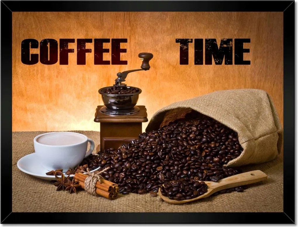 Poszterek keretben 40x30 Coffee Time