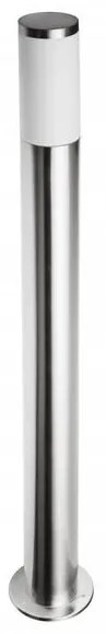 Lámpa Kerti lámpatest MILAN-P 100,E27, MAX.40W, IP54, AC220-240V, 50-60Hz, oszlop 1 m, inox