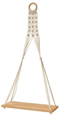 Falipolc MACRAME 30x59,5 cm, bézs