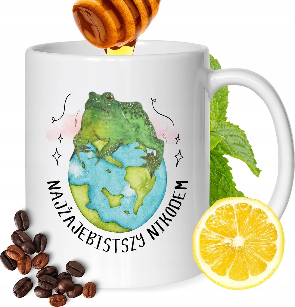 Bögre Nikodémus Férj Barátjának Nyomtatott Ajándék Fehér 330ml