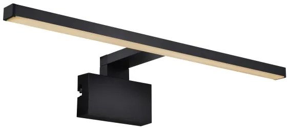 Nordlux - MARLEE LED fürdőszobai tükörvilágítás 8,9W 230V IP44 fekete
