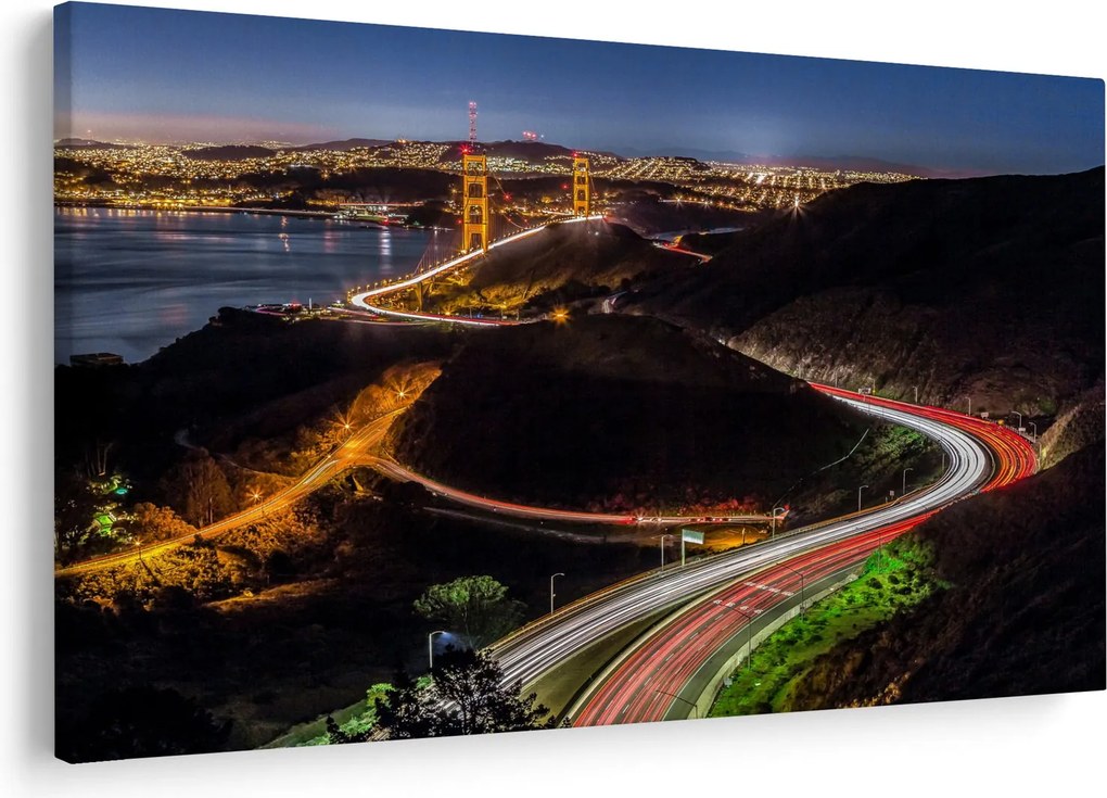 Kép - Golden Gate Bridge (90x60 cm)
