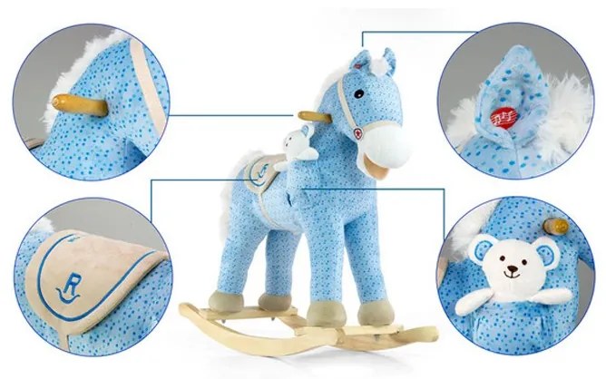 Hintaló dallammal Milly Mally Pony rózsaszín