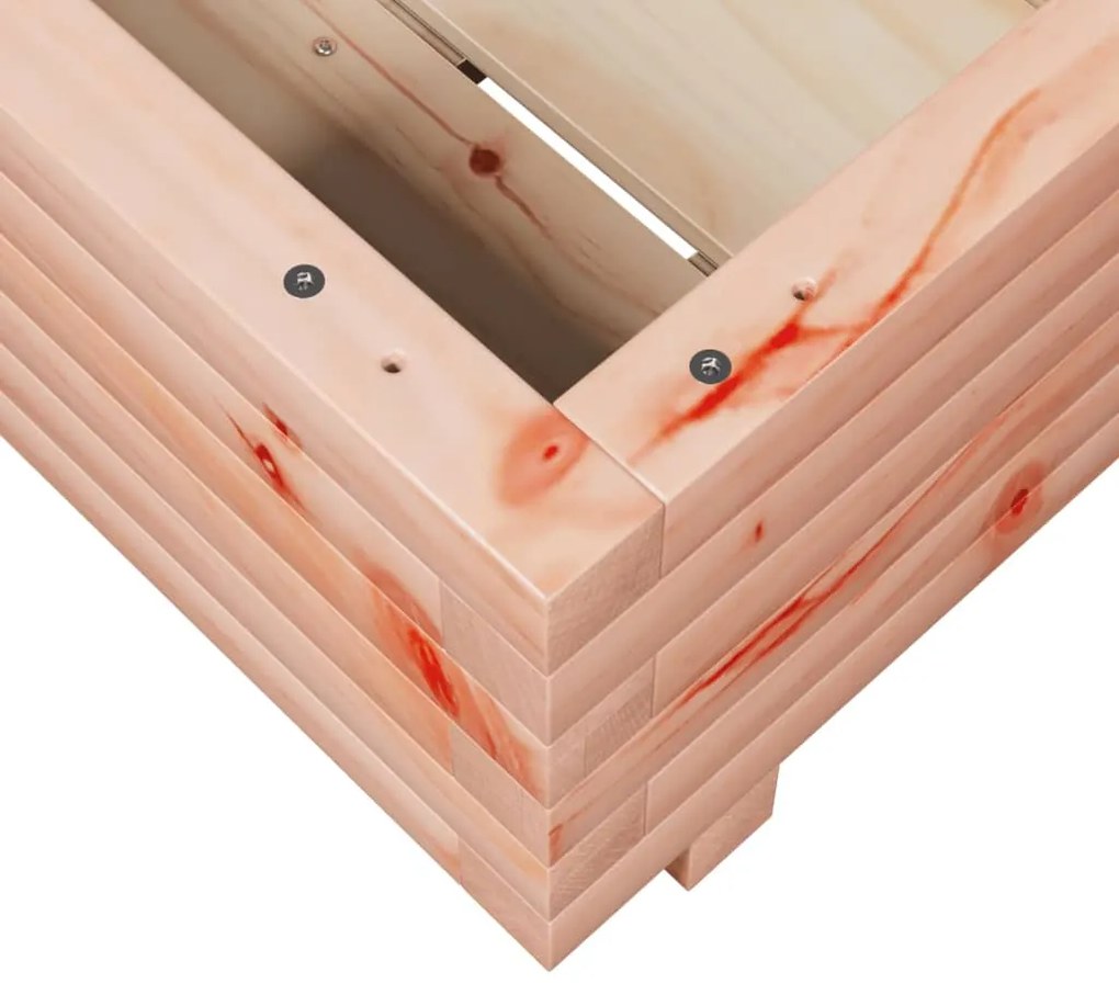 vidaXL tömör duglászfenyő kerti növénytartó 40x40x26,5 cm