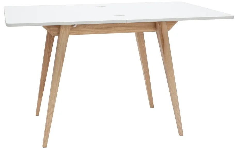Bővíthető étkezőasztal fehér asztallappal 65x90 cm Envelope – Ragaba