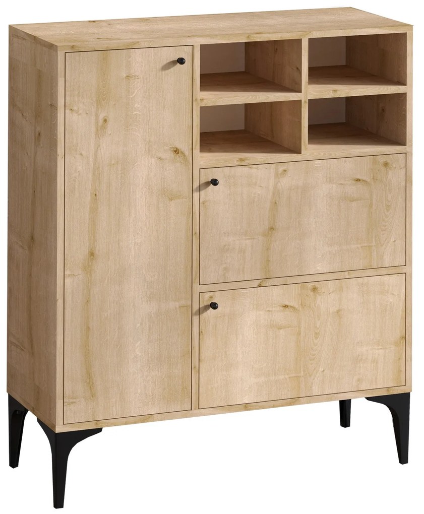 Konzolasztal Ewa - Sapphire Oak