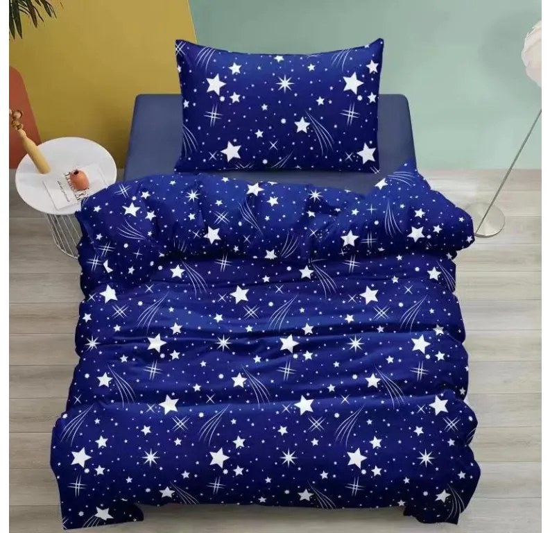 Mikroszálas ágyneműhuzat NIGHT SKY kék Ágyneműhuzat mérete: 70 x 90 cm | 140 x 200 cm