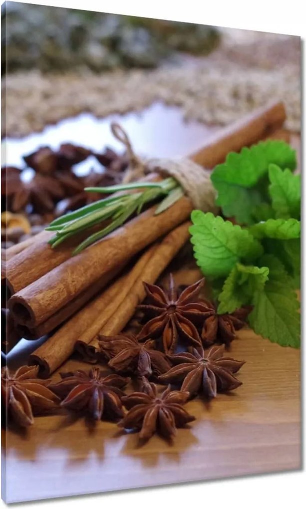 Vászonkép 70x100 Ánizs csillag Ánizs