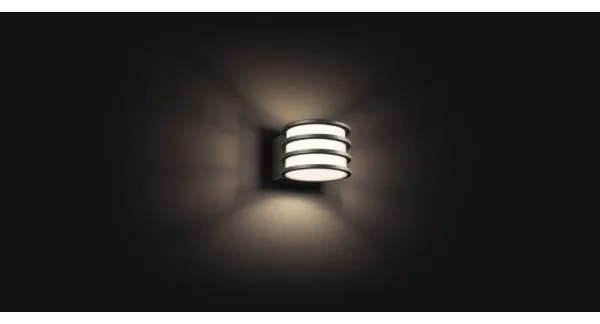 Philips 17401/93/P0 - Hue LUCCA LED kültéri lámpa 1xE27/9,5W/230V IP44
