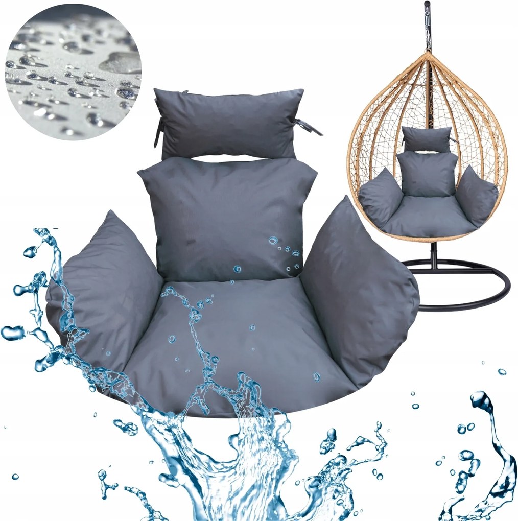 Kerti hinta párna Fotel Függő gubó gólyafészek Blomster