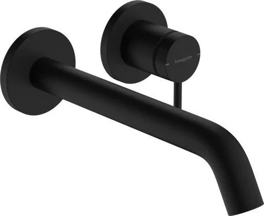 Hansgrohe Tecturis S mosdó csaptelep vakolat alatti rész nélkül matt fekete 73351670