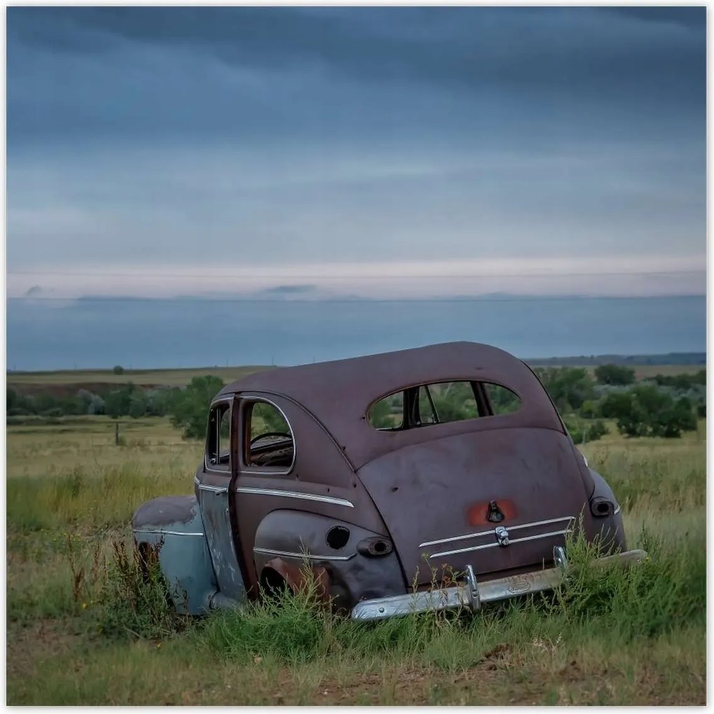 Poszterek 70x70 Rozsdás autó