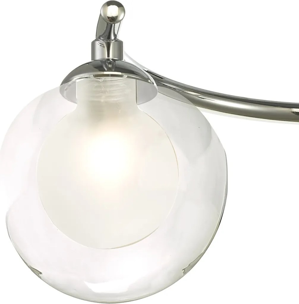 Dar Lighting modern mennyezeti lámpa nakita csiszolt króm darnak5350-04