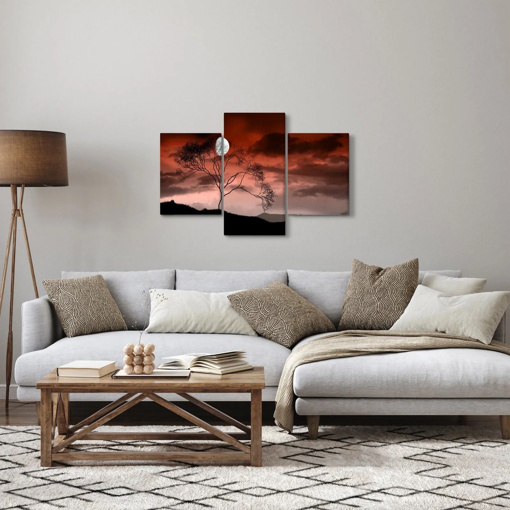Kép - Hold megvilágítja az éjszakát (90x60 cm)