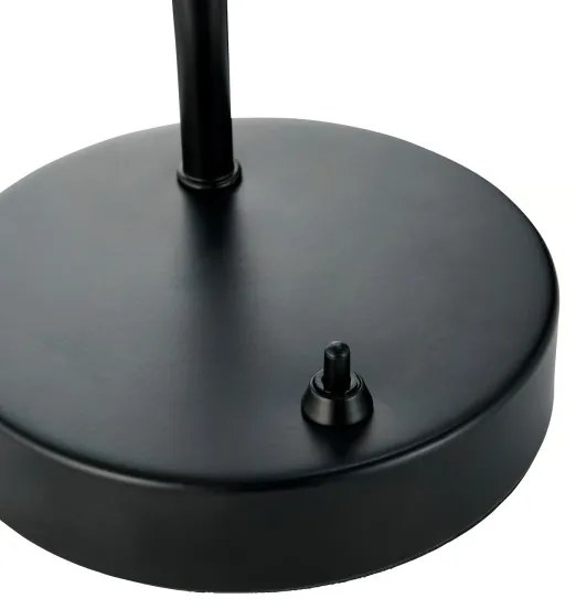 Nordlux - Asztali lámpa MATIS 1xE27/15W/230V fekete