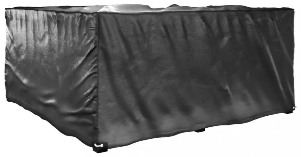 2 db L-alakú kerti bútorhuzat 12 fűzőlyukkal 185x185x90 cm