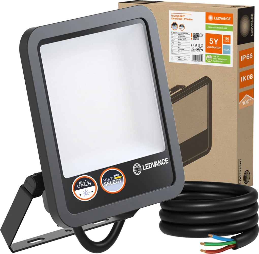 Led fényvető Lámpa 100W 6500K Vízálló Kültéri Ledvance Floodlight