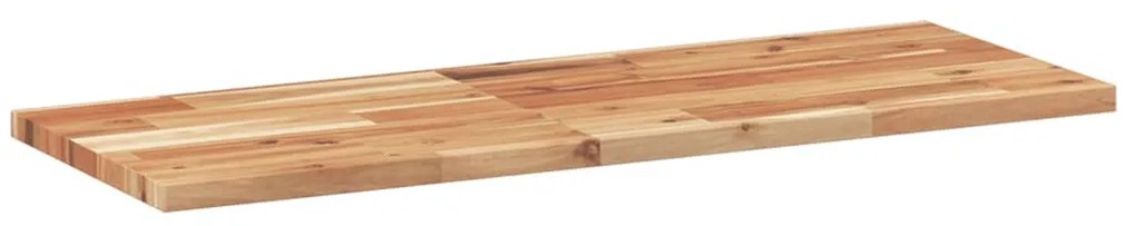 olajbevonatú tömör akácfa függőpolc 100 x 30 x 2 cm