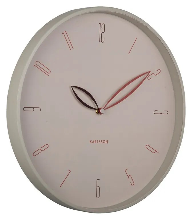 Karlsson 6012WG design falióra bézs, 40 cm átmérővel