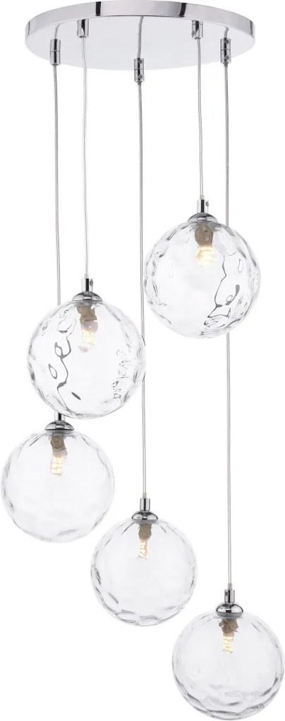 Dar Lighting modern függeszték federico csiszolt króm darfed0550-12