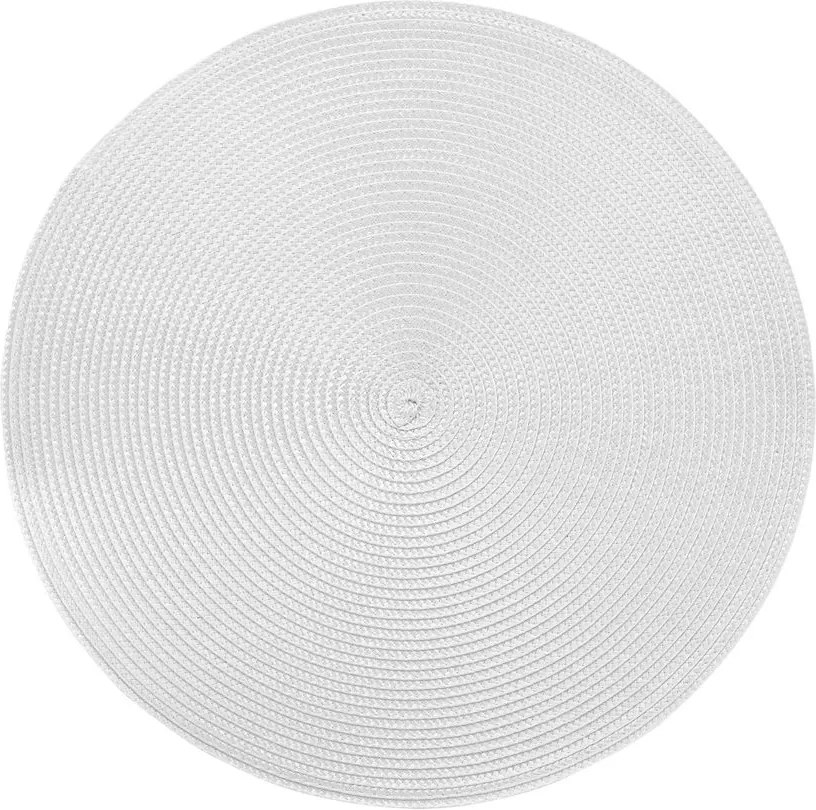 AMBIENTE alátét világos szürke kerek 38cm