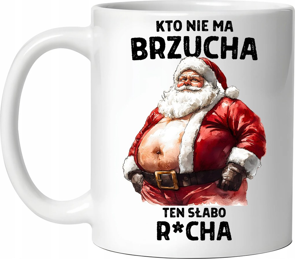 Mutatós Ajándék Bögre Karácsonyra Akinek Nincs Hasa.. 330ml Csomagolás