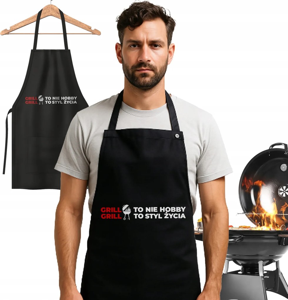 Személyre Szabott Konyhai Kötény Nyomtatással A Grill Életstílus