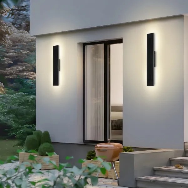 BRILAGI - LED napelemes fali lámpa SUN LED/4W/3,7V 60 cm 4000 mAh IP44