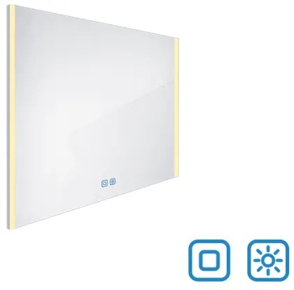 NIMCO ZP 11003VX - LED háttérvilágítású fürdőszobai tükör 3000-6500K 70x80 cm IP44