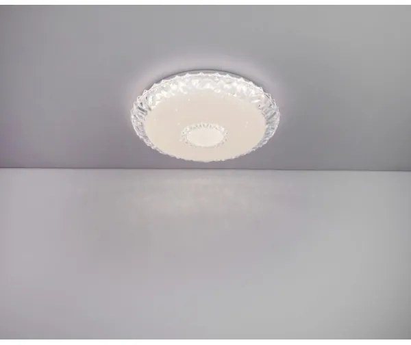 Globo 48413-40SH - LED dimm. mennyezeti lámpa EDDIE 40W/230V, 50 cm, Tuya DO