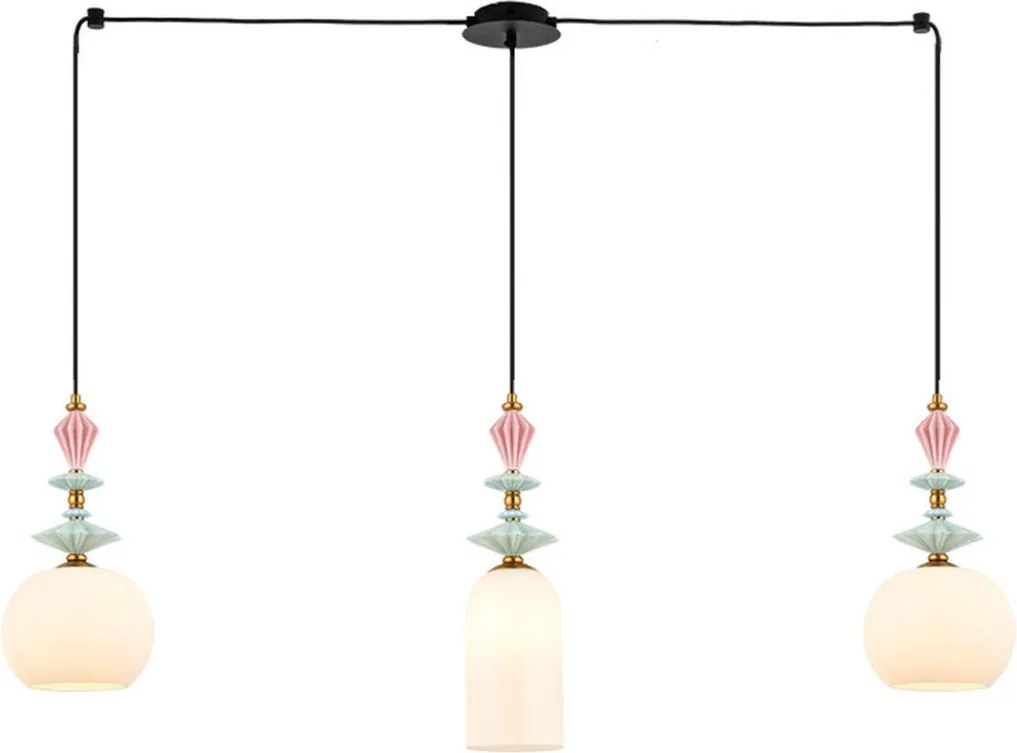 Zambelis LINE LIGHT 22153 Függőlámpa 3x40w/E27 IP20