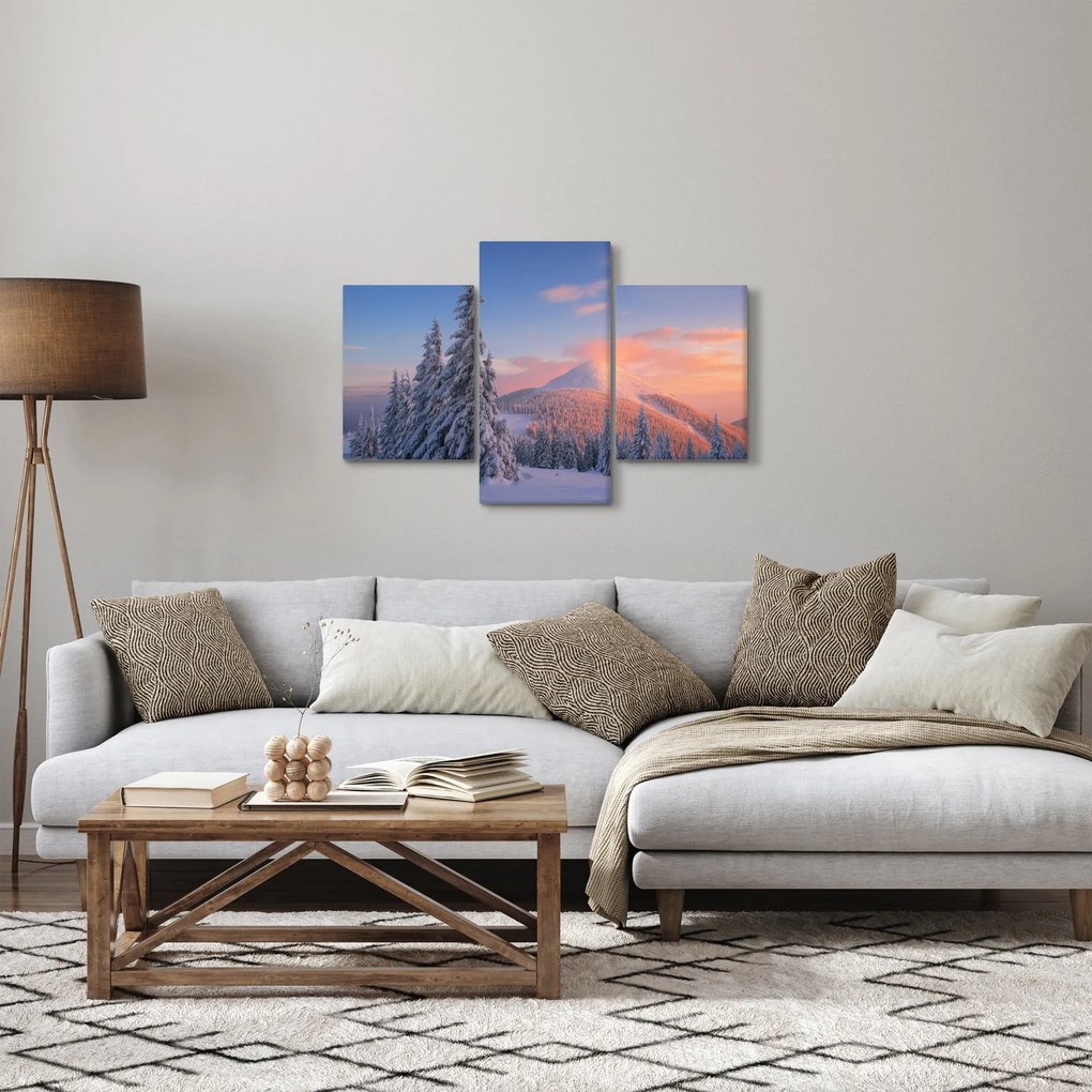 Kép - Téli táj (90x60 cm)