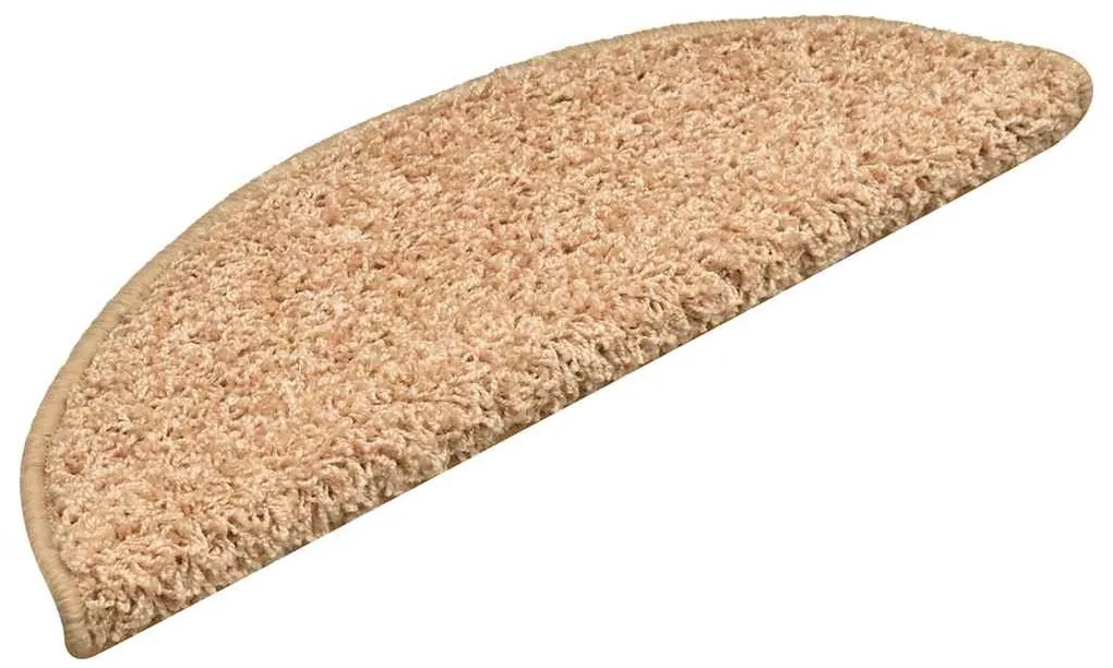 30 db aranyszínű lépcsőszőnyeg 56x17x3 cm