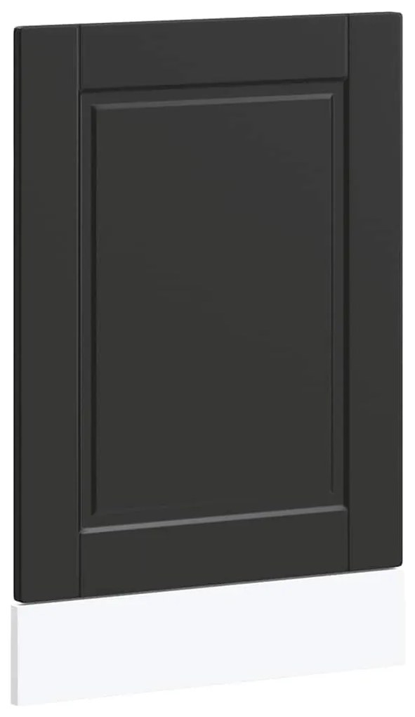 mosogatógép panel Porto&quot; Fekete 45x1,5x67 cm Mérnöki fa&quot;