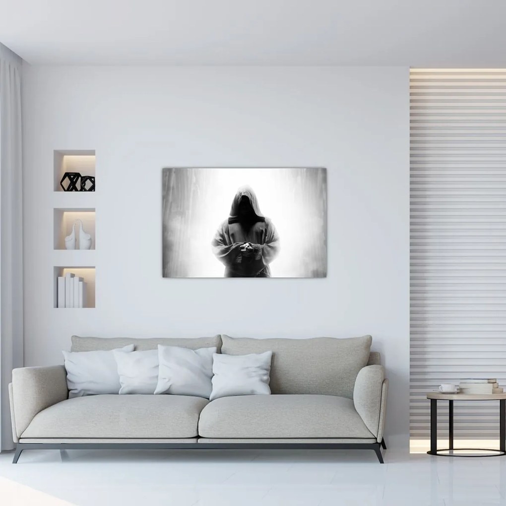 Kép - Egy szerzetes egy kolostorban (90x60 cm)