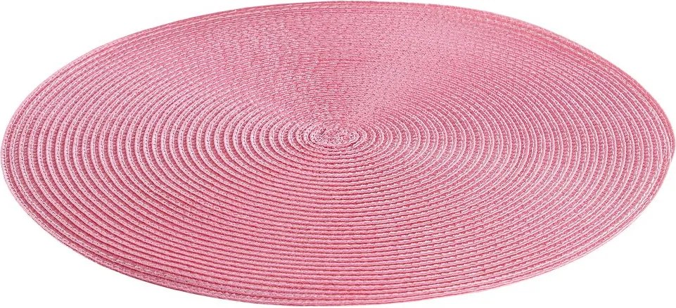 AMBIENTE étkezési alátét Ø38cm, rózsaszín