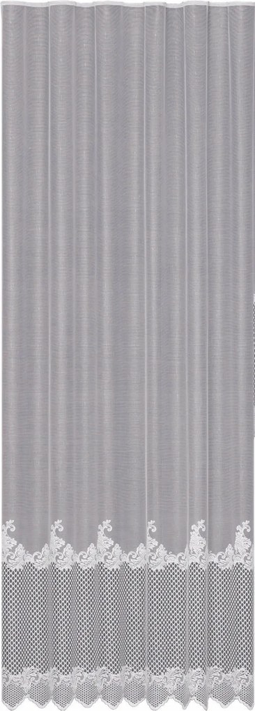Mg Függöny jacquard 649/87 Fehér 250cm magas pol 0,5m