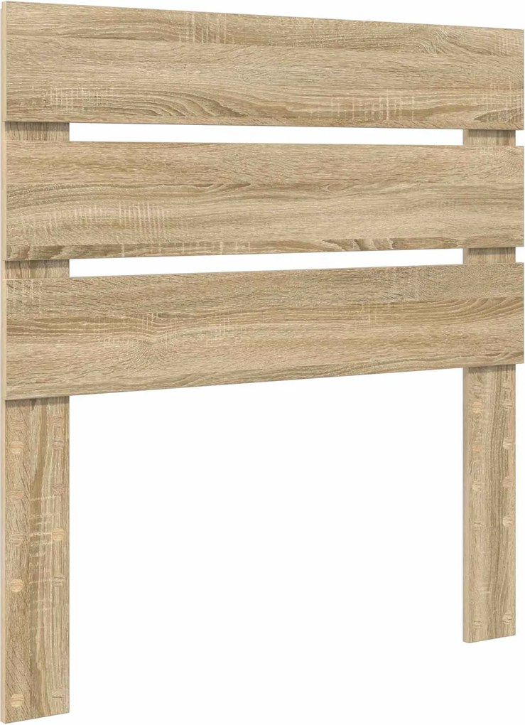 vidaXL Fejtámla Sonoma tölgy 90 cm Faanyag