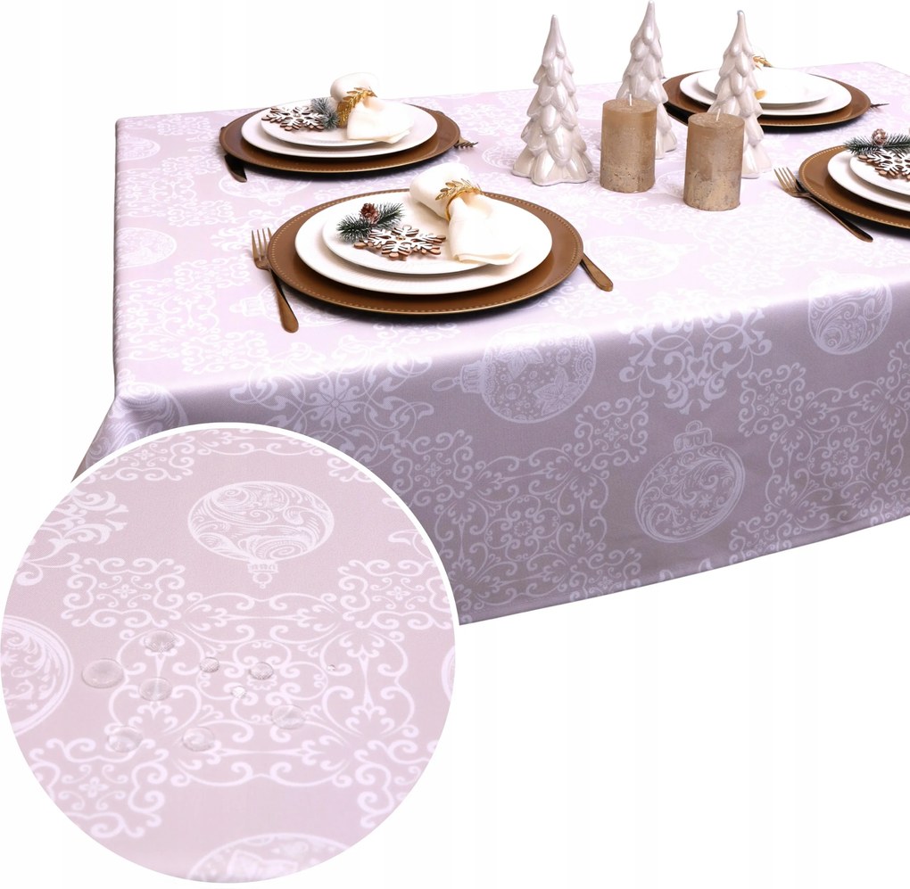 Abrosz Karácsonyi BN25 – Bézs 284-4 Foltálló 240x140 Karácsony