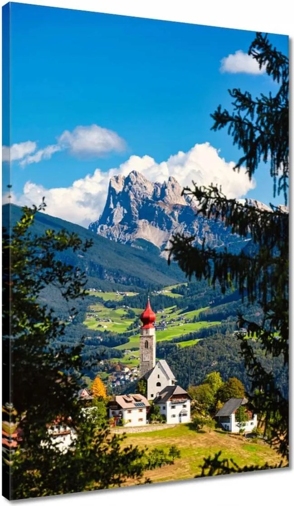 Vászonkép 40x60 Dél-Tirol