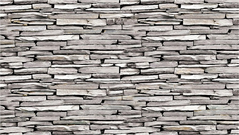 Tapéta Kőfal textúra vinil 368x254 modern design nappali+ragasztó