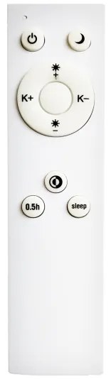 Top Light - LED Dimmelhető mennyezeti lámpa LED/50W/230V 3000-6500K + távirányító