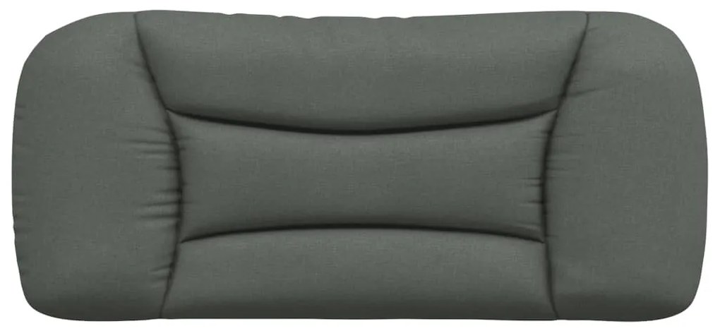 sötétszürke szövet fejtámla párna Hvar 80 cm