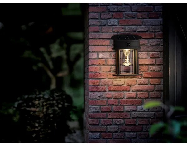 Philips -LED Napelemes érzékelős fali lámpa GERI LED/3,2W/3,7V 2700K IP44