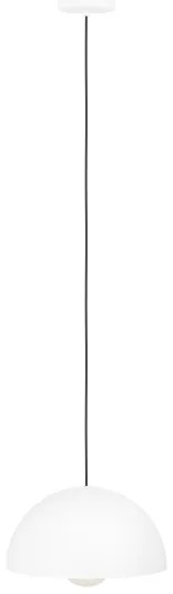 Eglo 901135 - Csillár zsinóron GAETANO 1xE27/40W/230V átm. 30 cm fehér