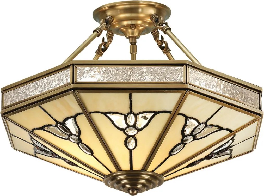 Endon GLADSTONE SN03P46 Plafonlámpa 4x60W/E27