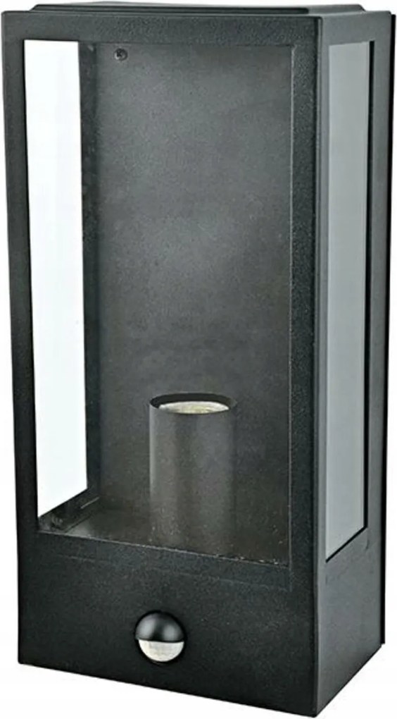 Aca Lighting Garden Wall kültéri fali lámpa CELIA1WBKPIR