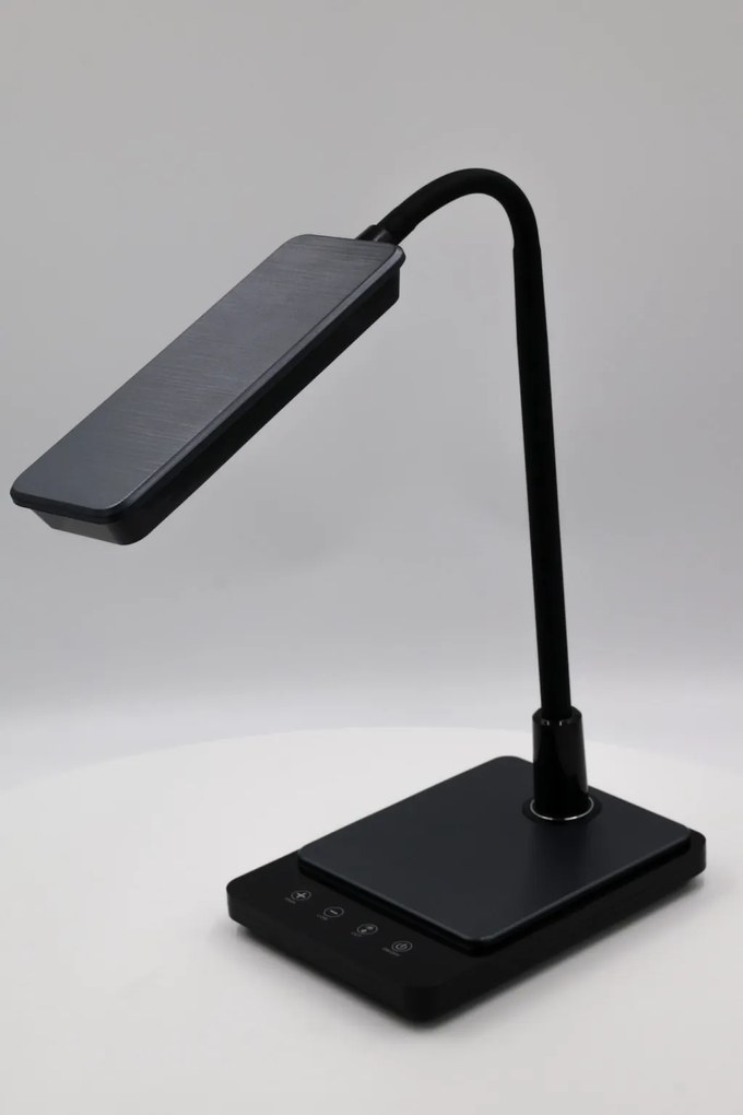 KAJA K-BL1027 CZARNY IKA Fekete Színű Asztali Lámpa 8W LED 700Lm 3000-6000K IP20