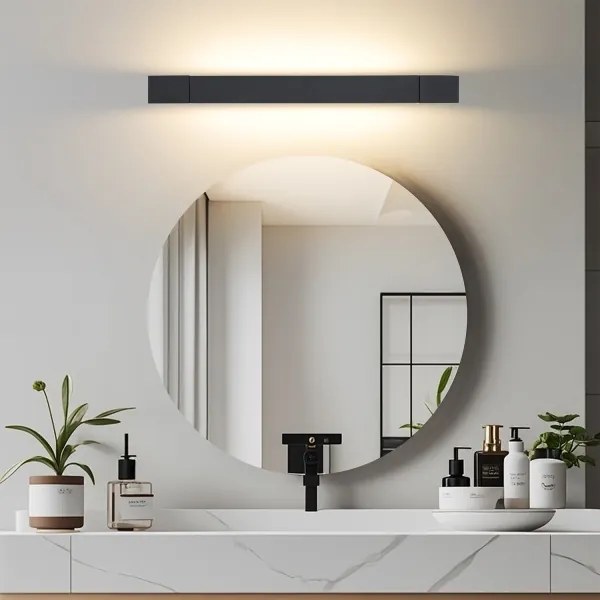 Brilagi-LED Fürdőszobai tükörvilágítás AQUA LINE LED/12W/230V 45 cm IP44 fekete