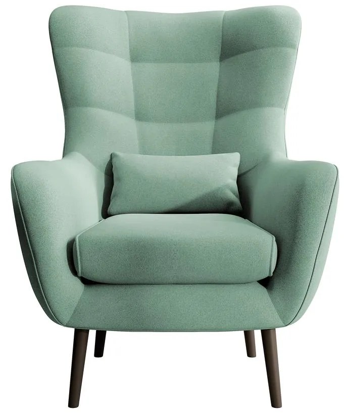 Fotel lábtartóval Veneza VZ1 (menta + fekete). Akció -15%. 1098943